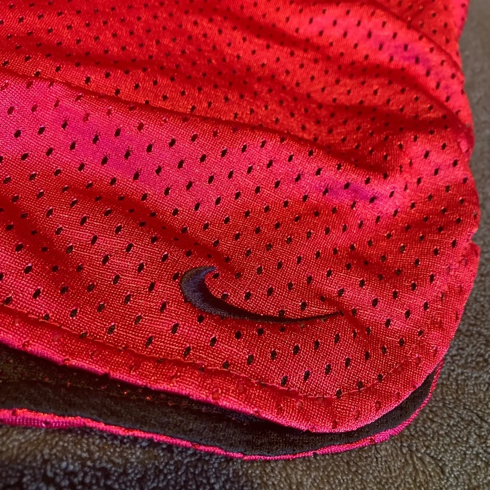 Nike Women's Pink Mesh Running Shorts - Picture 2 of 5